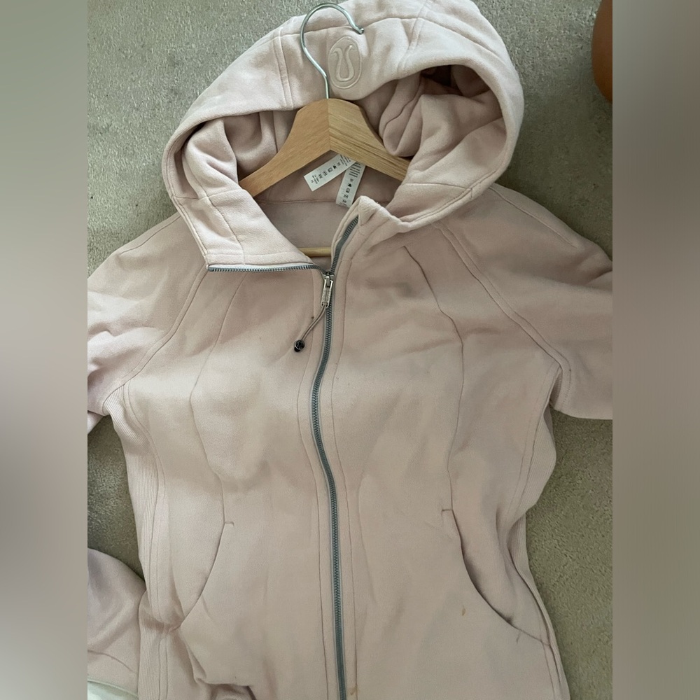 Pink Lululemon zip jacket